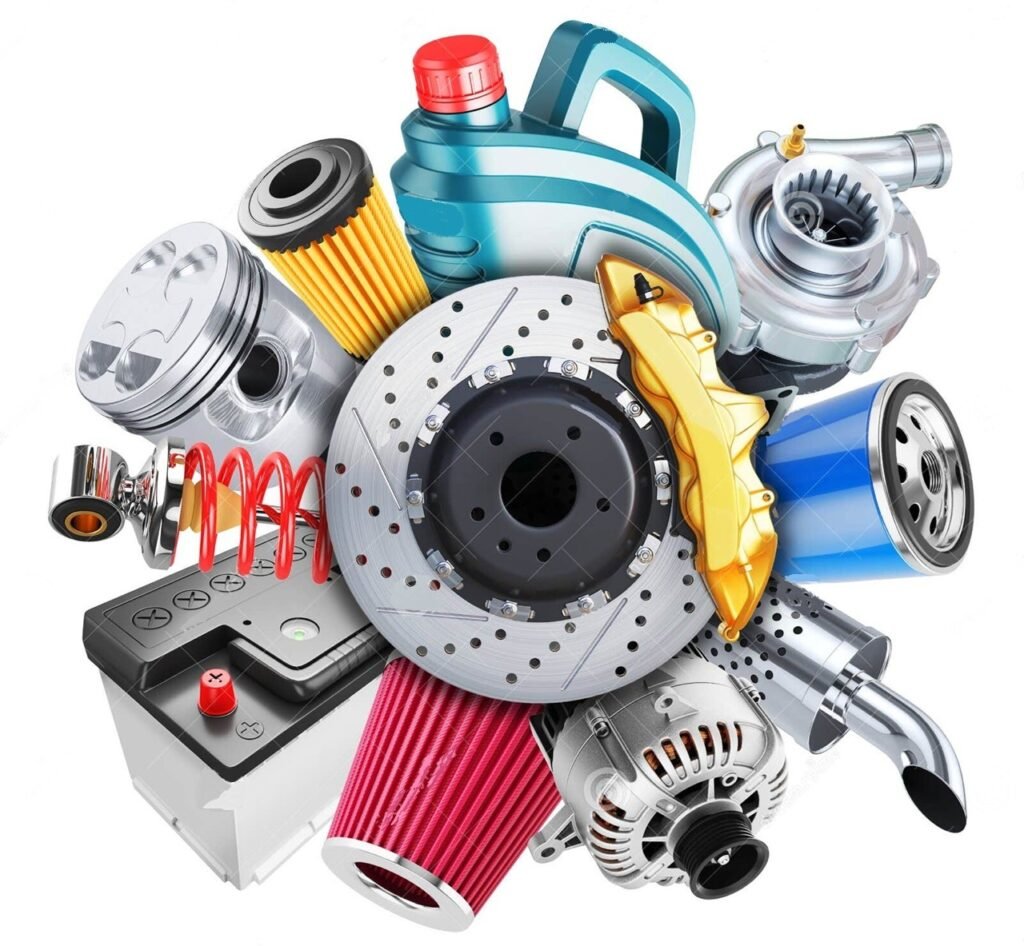 Premium automotive auto parts and components including batteries, filters, engine parts, lights, and maintenance accessories for cars and vehicles.